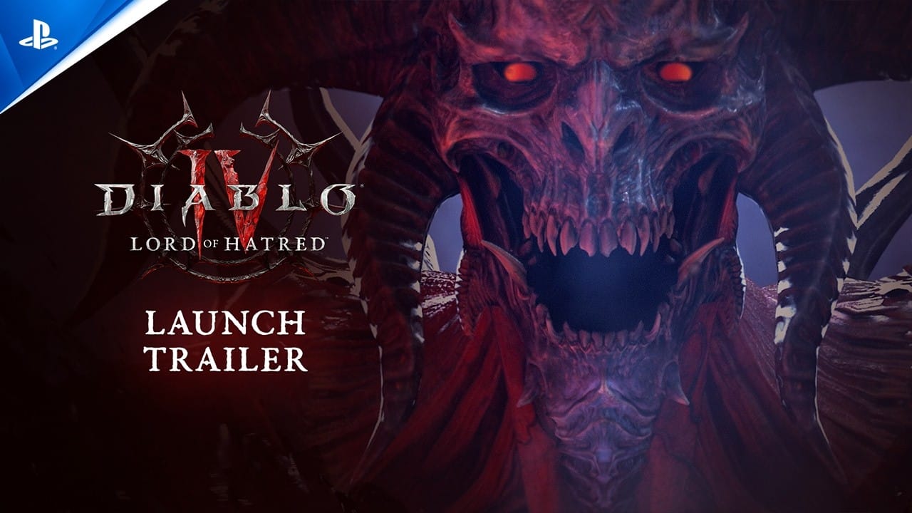 A Chama do Mal se Acende: Trailer de Lançamento de Diablo IV: Lord of Hatred