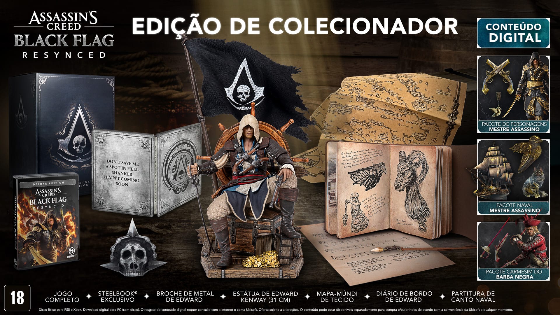 Assassin’s Creed Black Flag Resynced: um presente para os fãs!