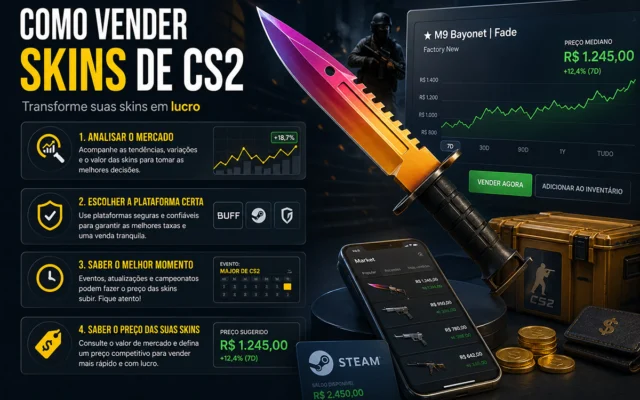 Desbloqueie o Potencial de Valor das Seus Skins de CS2!