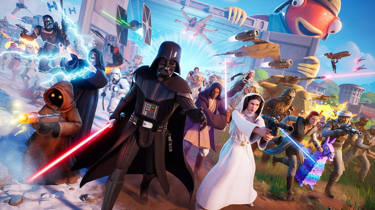 Fortnite se Liga ao Universo Galáctico de Star Wars!