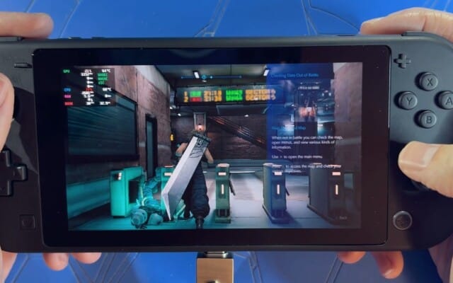 Mágica Realizada: Final Fantasy VII Remake Roda no Switch Lite Com 8 GB de RAM!
