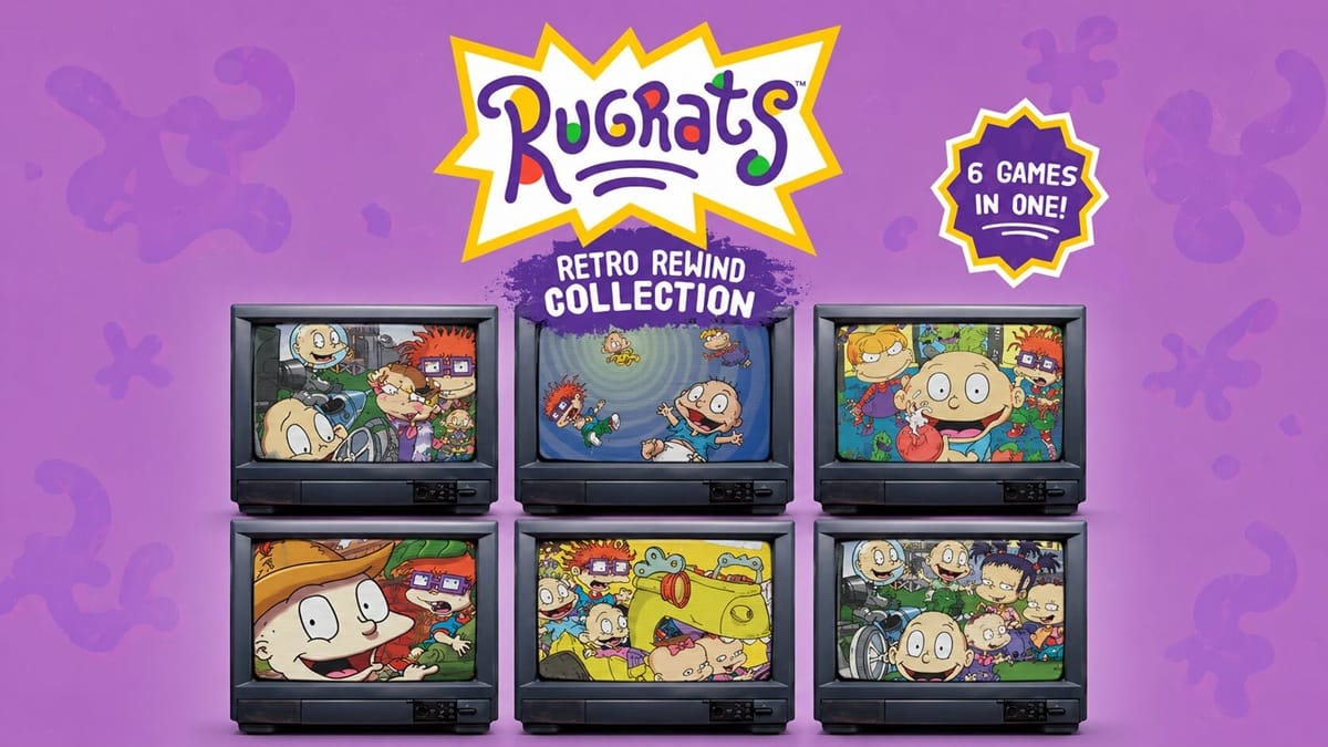 Os Anjinhos Voltam! Rugrats: Retro Rewind Collection chega em maio com seis clássicos