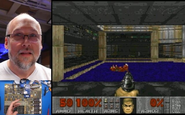 Retrogaming em Ação: Doom no Hardware de Impressora de 40 Anos!