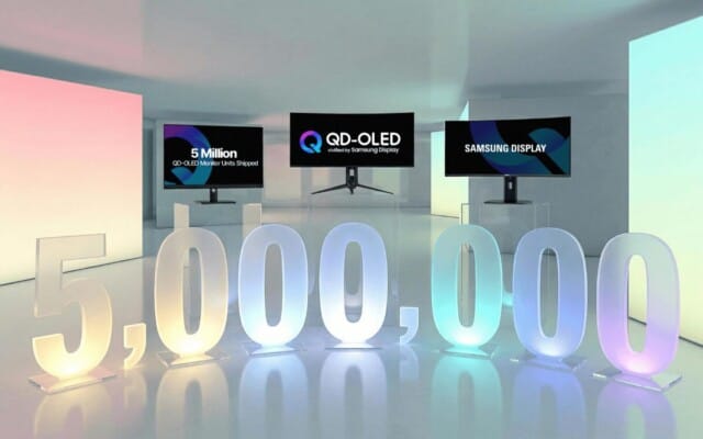 Samsung Conquista o Reino dos Monitores Premium: 5 Milhões de QD-OLED Vendidos!