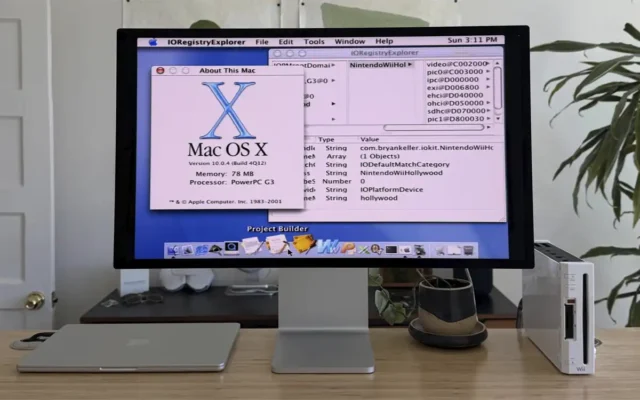 Um Milagre de Hacker: Mac OS X 10.0 no Nintendo Wii!
