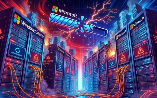 Windows Server em Crise: Falha no Patch Causa Reinicializações Contínuas!