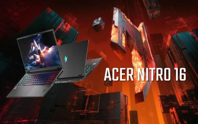 Acer Revoluciona com Nitro 16: Notebook com AMD Ryzen 9 9955HX3D Arrasa em Performance!