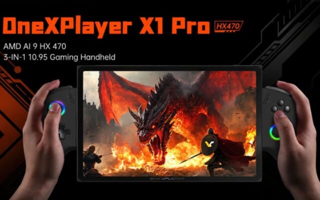 AMD Ryzen AI 9 HX 470 explode no OneXplayer X1 Pro: remessas começam em junho!