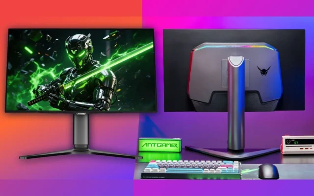 ANTGAMER revela seu monitor gamer QHD WOLED mais brutal! 480 Hz e DP 2.1