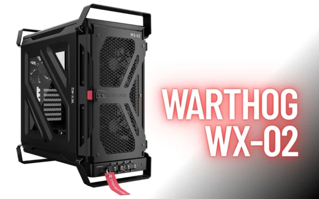 CORSAIR SURPREENDE: Novo case militar WX-02 está aqui!