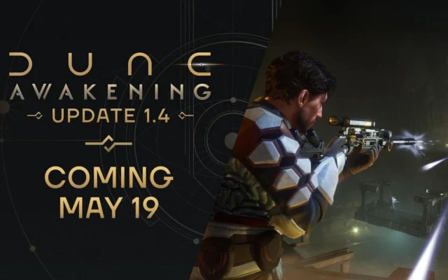 Dune: Awakening Pronta para um Novo Capítulo: Atualização 1.4 e DLC The Water Wars em Maio!