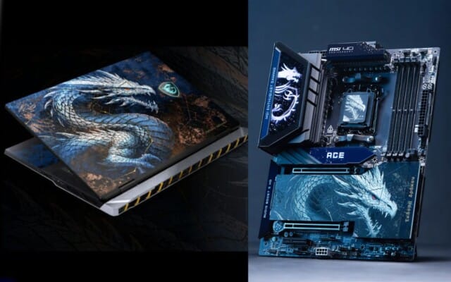 MSI Deslumbra com Notebook Titan 18 HX Draco e Placa-mãe X870E ACE MAX!