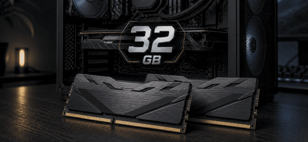 O Novo Padrão de RAM: 32 GB, O Próximo Nível para os Jogos no Windows 11