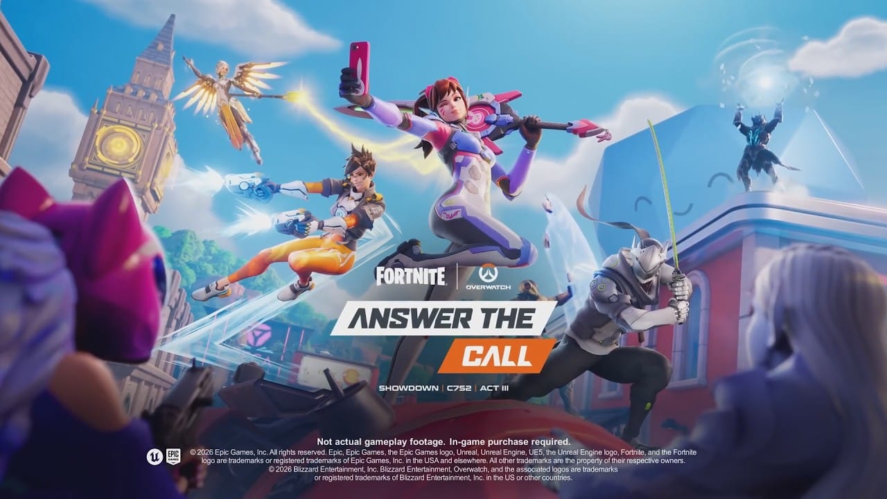 Overwatch Chega ao Mundo de Fortnite: Uma Colaboração que Vai Mudar o Jogo!