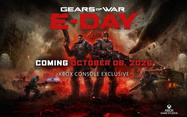 A Sombra de Jacinto Volta! Gears of War: E-Day Chega em Outubro!