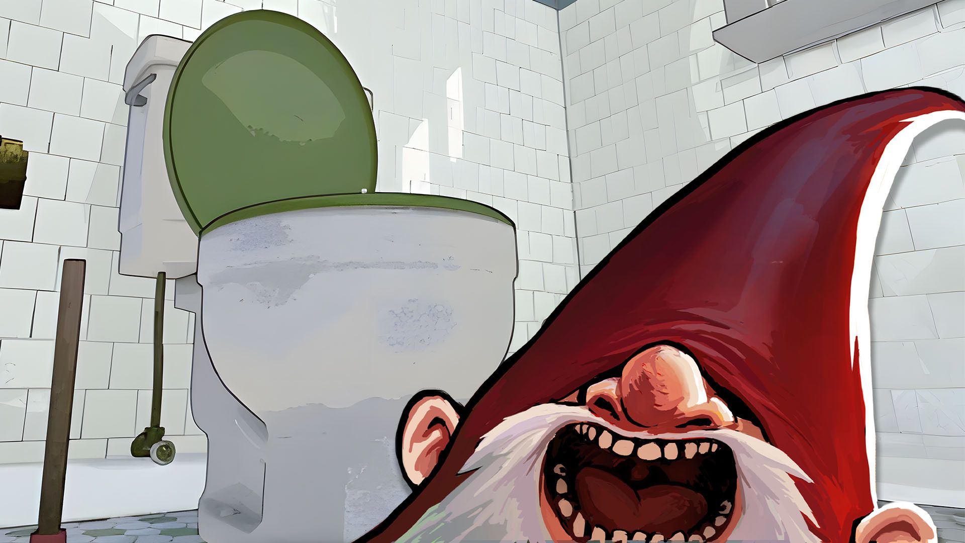 Como Limpar o Banheiro com os Gnomos Vagabundos