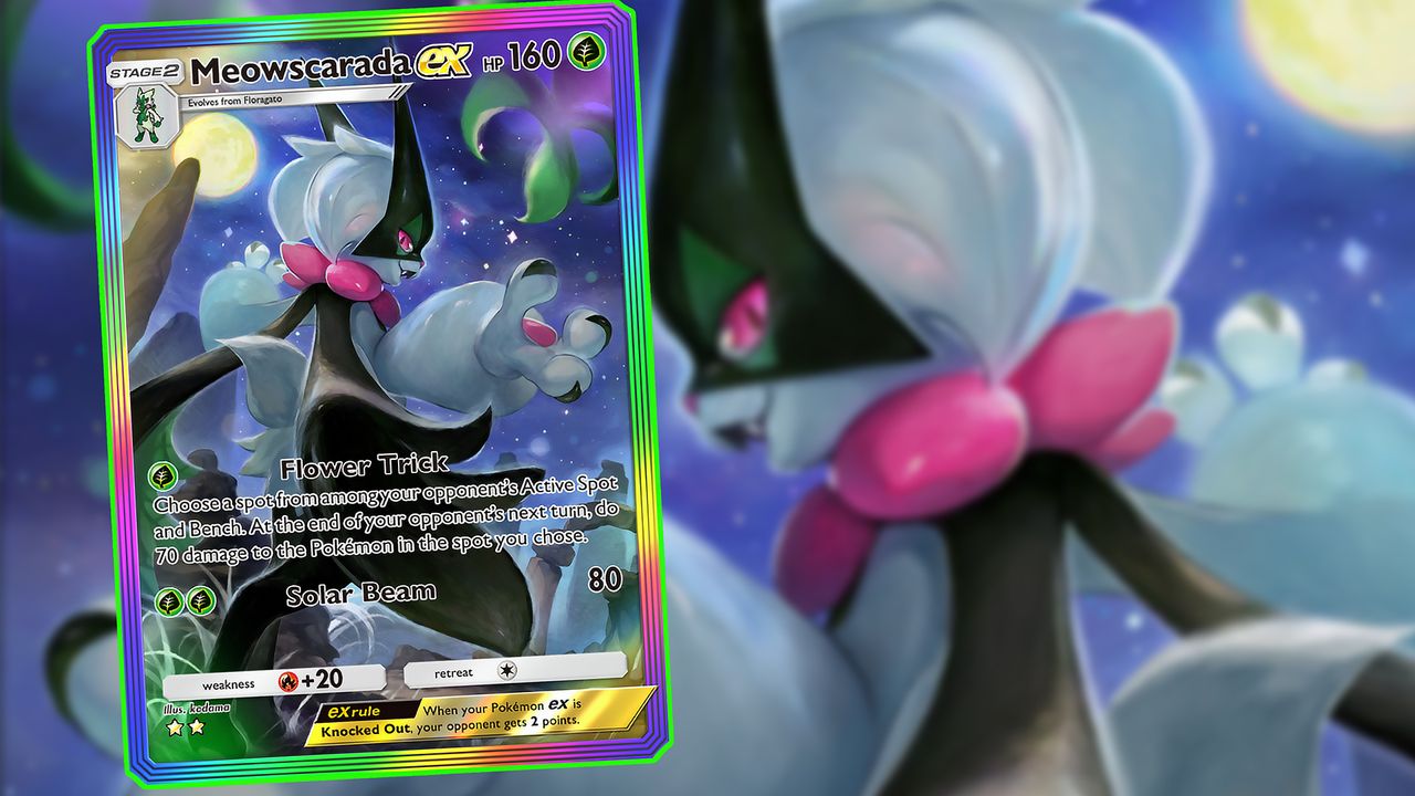 Deck de TCG Pokémon: Meowscarada ex é um time forte!