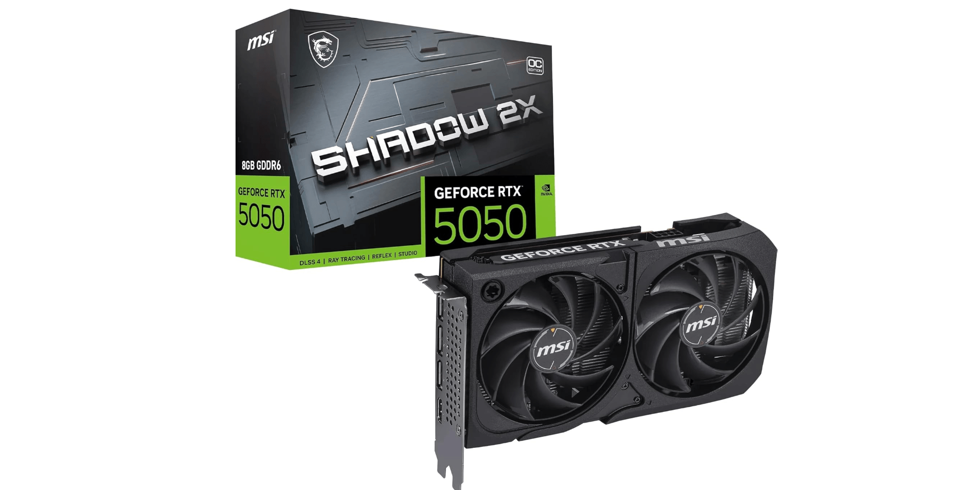 Descubra o Seu Novo Upgrade: MSI GeForce RTX 5050 Shadow 2X OC 8GB