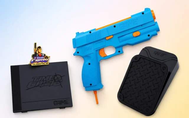 G’AIM’E Time Crisis Lightgun: revive o clássico dos arcades em casa