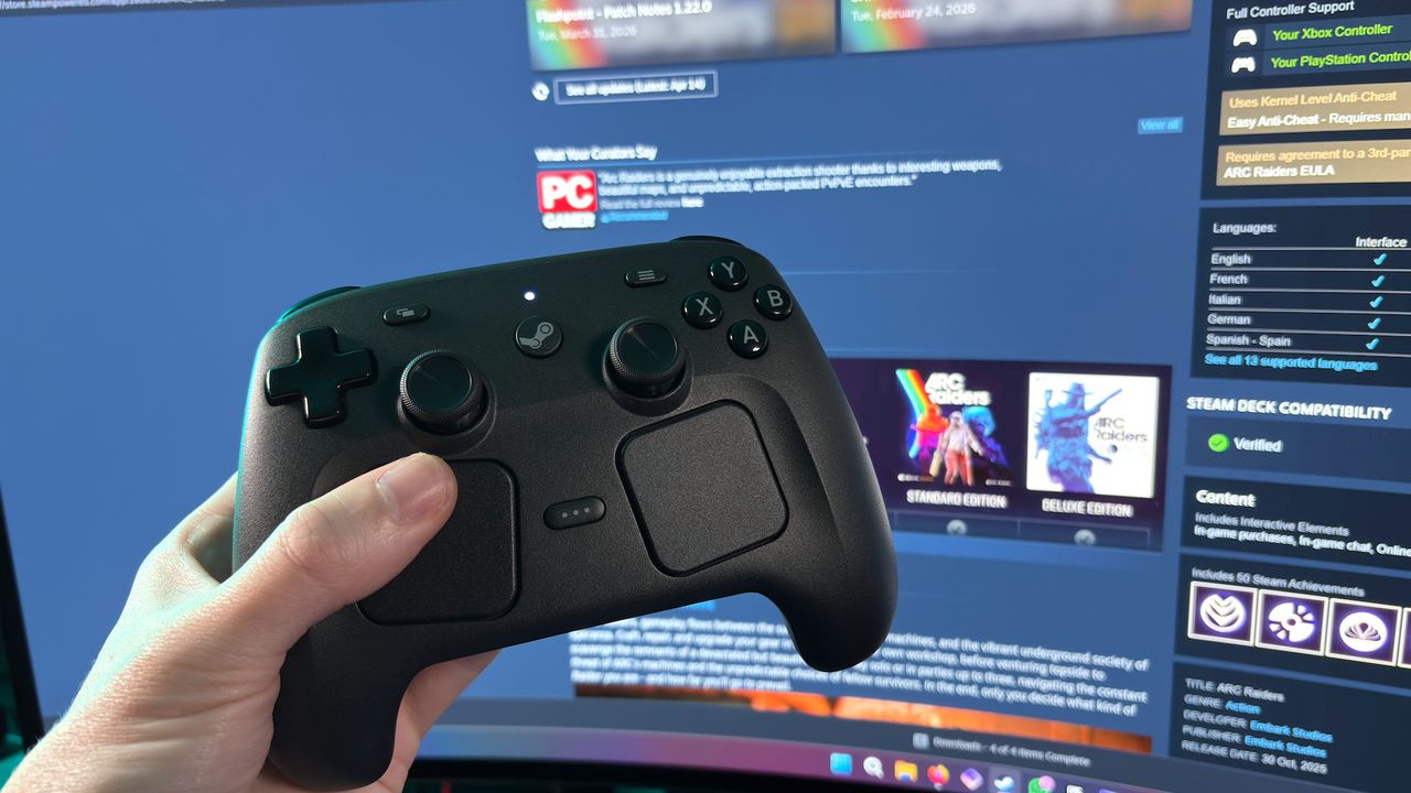 Nova Demanda por Controlador Steam Dificulta Reservas