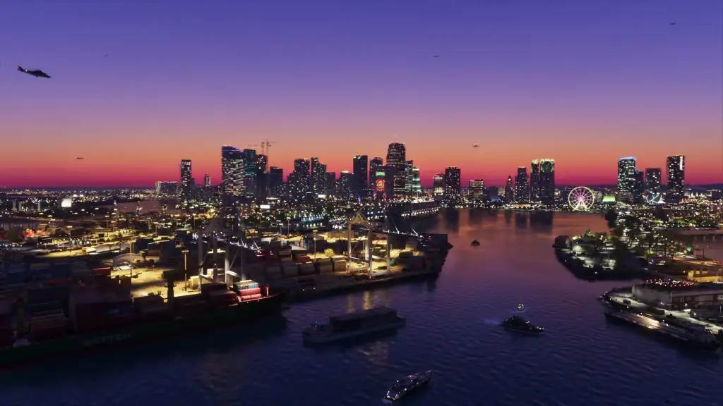 Nova Screenshot do GTA 6 Revela Cena Noturna em Vice City