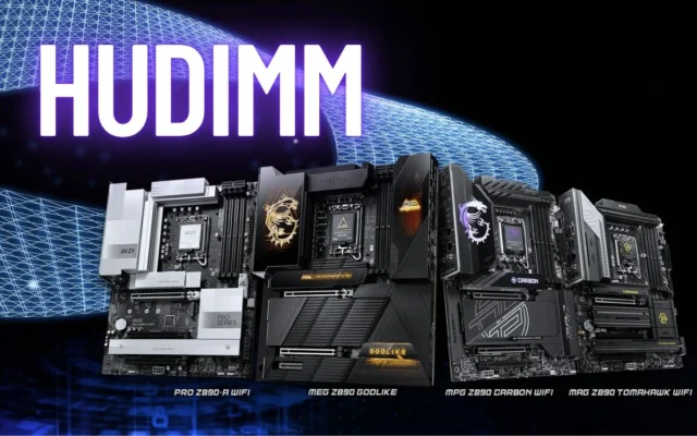 Novidade MSI: Placas Intel com Memória HUDIMM