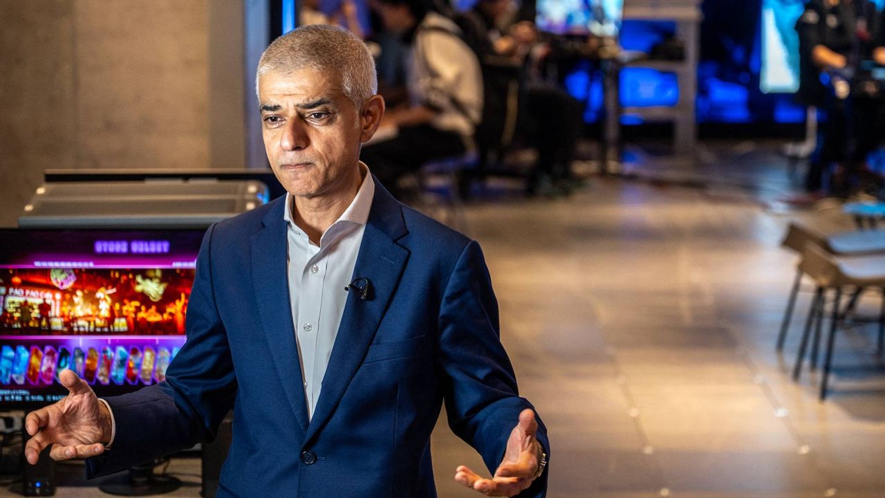 O prefeito de Londres quer elevar o esporte eletrônico à categoria de evento global