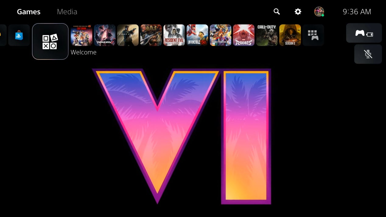 PS5 Recebe Interface Personalizada do GTA 6!