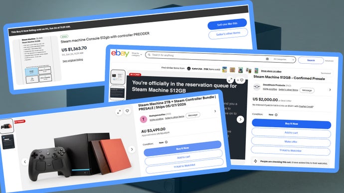 Reservas de Steam Machine vão a leilão no eBay