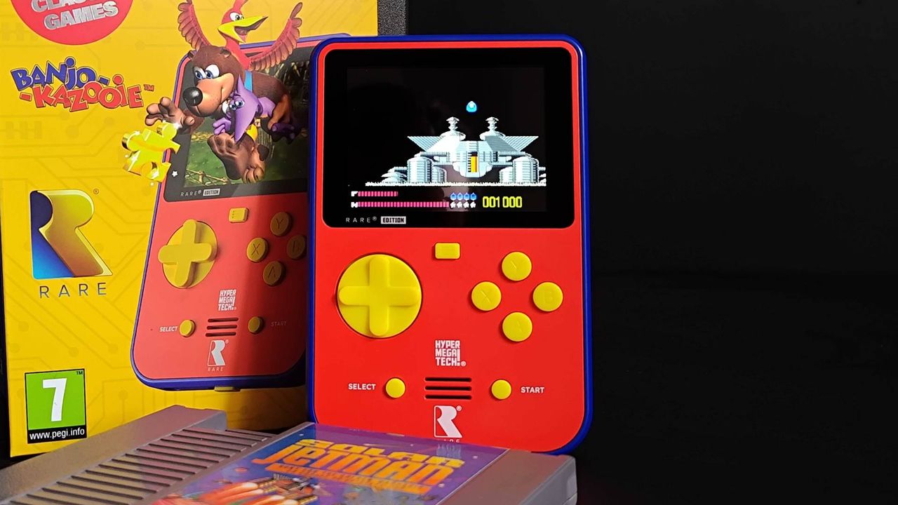 Super Pocket Rare Edition me encantou com Banjo-Kazooie e um clássico NES