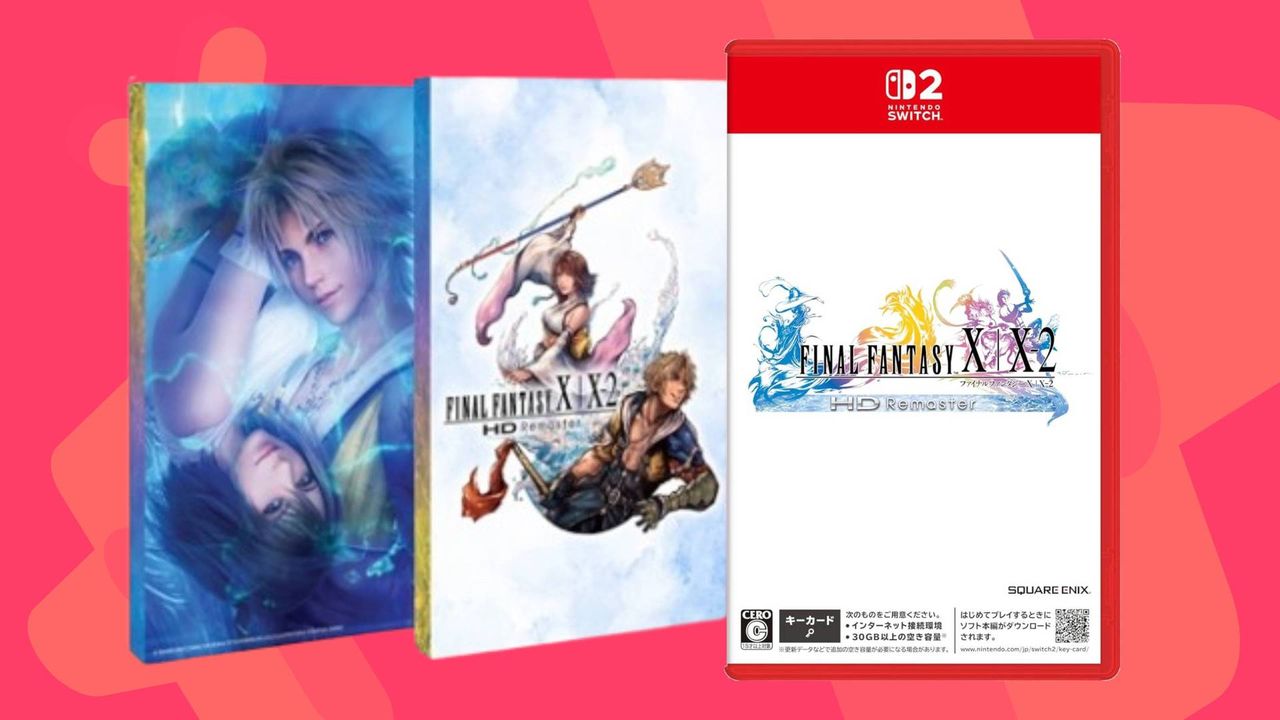 Switch 2 Recebe Final Fantasy X/ X-2 com Capa Especial