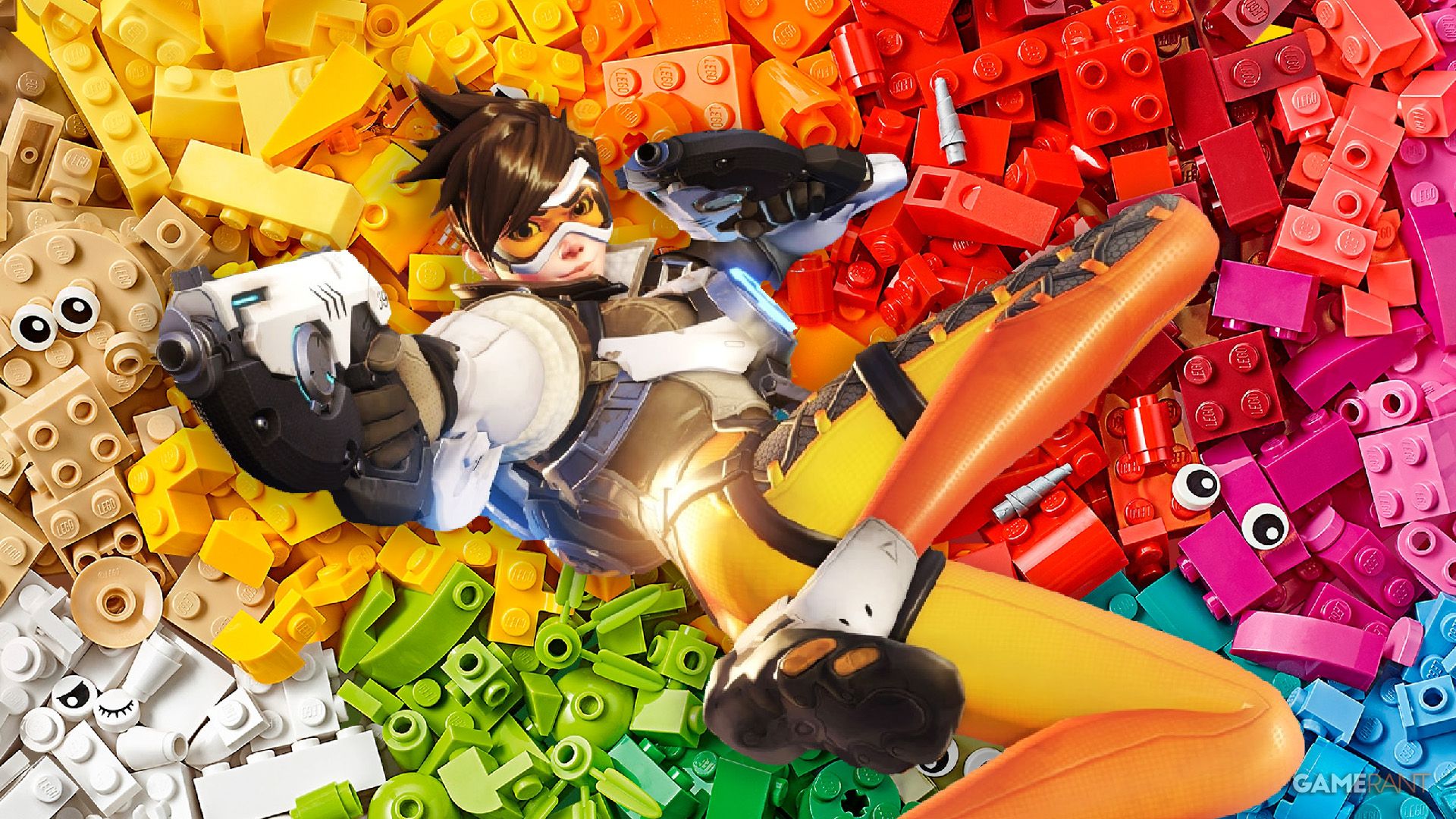 Um Fã de LEGO Constrói 9 Heróis de Overwatch com Peças Esparecidas