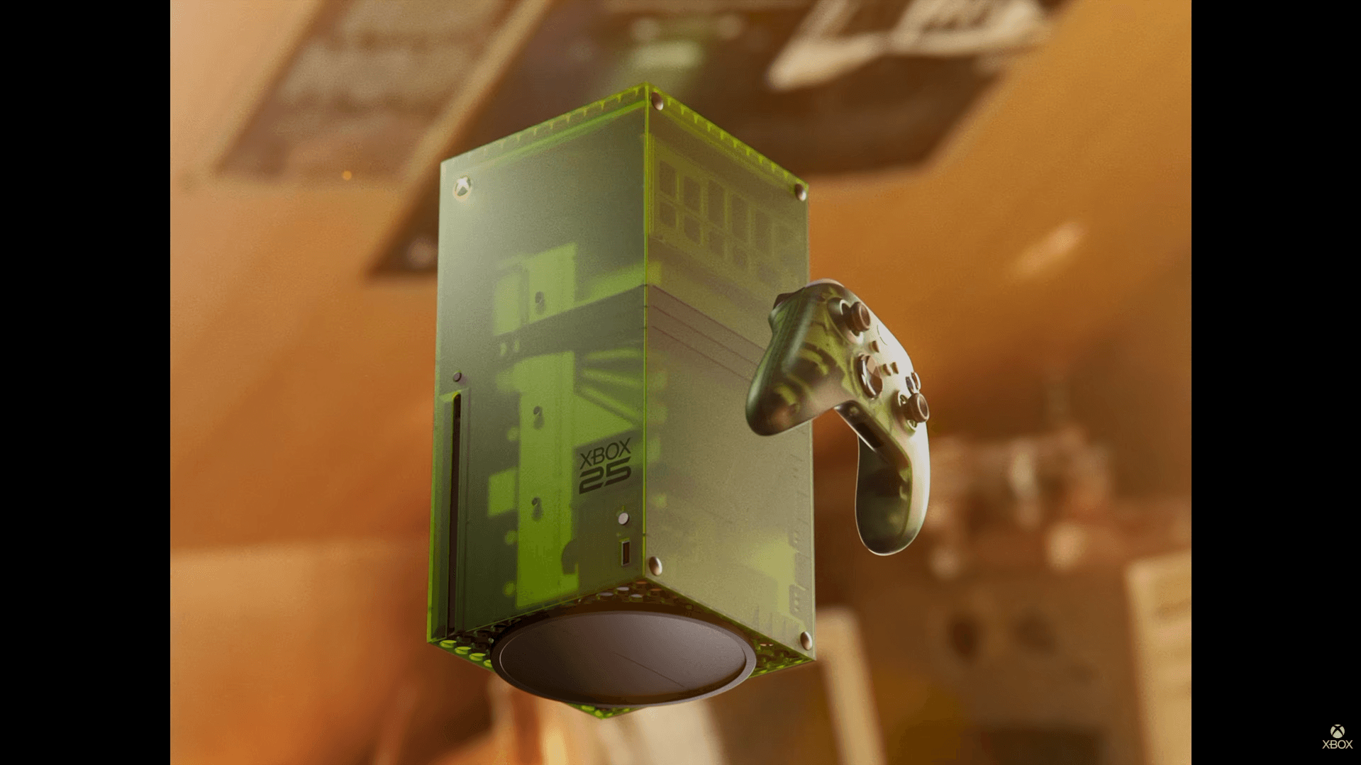 Xbox Celebra 25 Anos com Consoles e Controles Transparentes que Farão Você Ficar Louco!