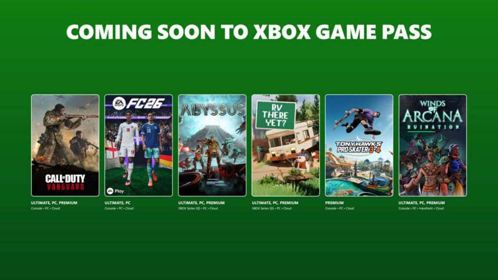 Xbox Game Pass recebe mais jogos em junho
