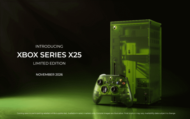 Xbox Series X25 Limited Edition: A Celebração Perfeita pelos 25 Anos de Xbox!