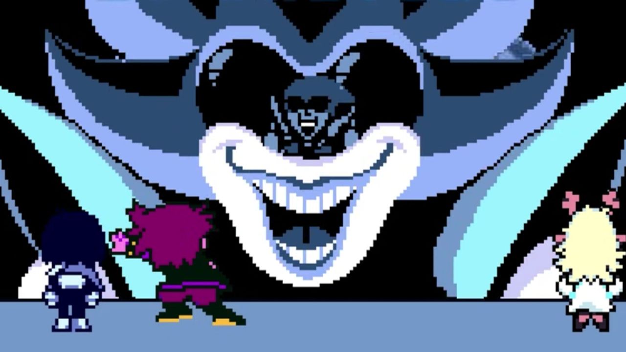 Deltarune: Novas Modos para o Chefe do Cristal da Sombra