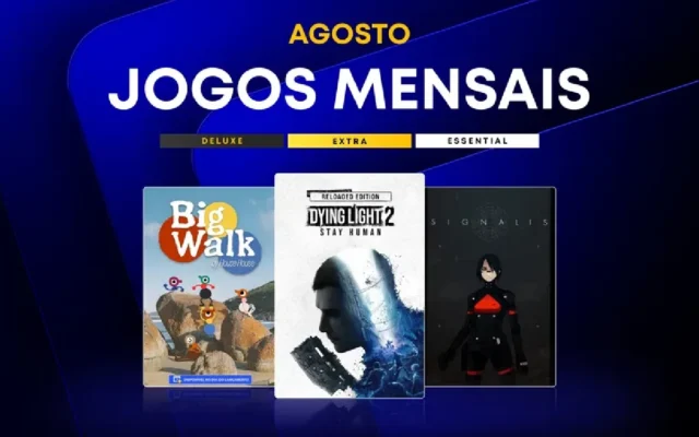 PlayStation Plus de Agosto: Jogos Grátis Revelados
