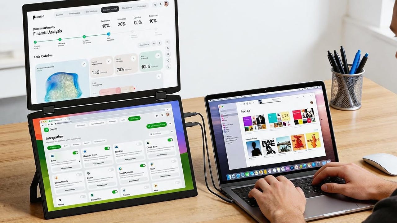Acelere Seu Trabalho com um Monitor Portátil de 15′ 1080p por R$ 399,99