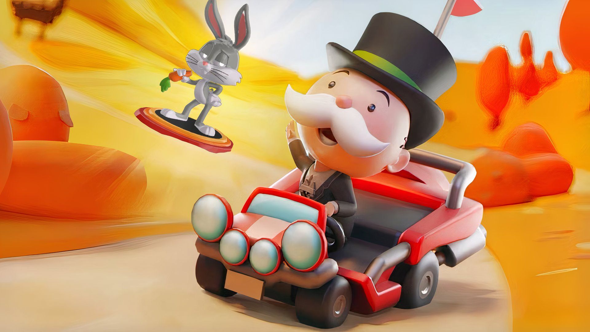 Receba o Token Free Bugs Bunny no Monopoly GO!
