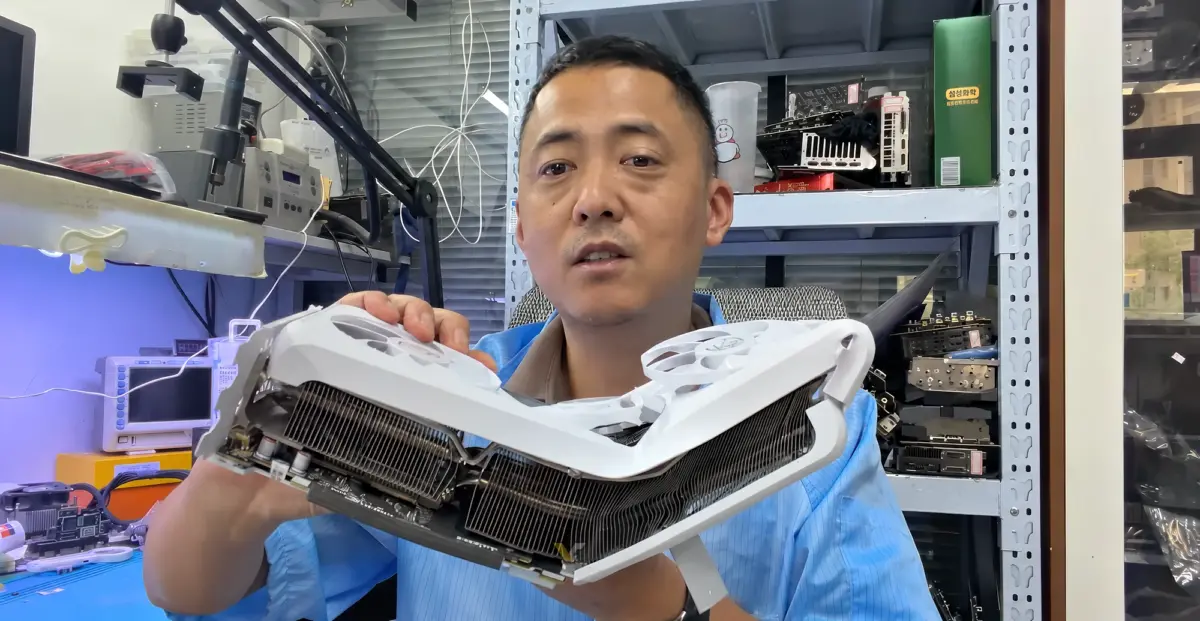RTX 5060 Ti: Sobrevivente de Colisão