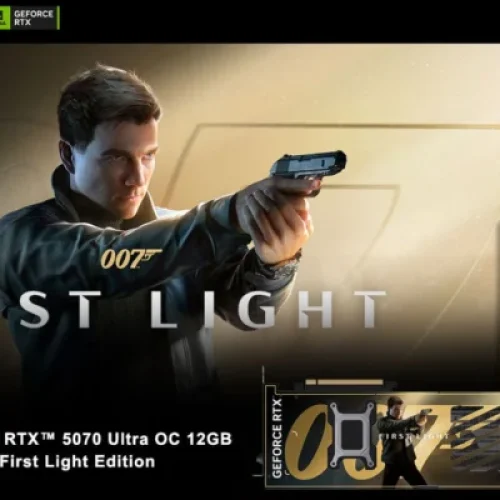 007 James Bond chega ao seu PC: Colorful lança RTX 5070 Ultra OC edit especial