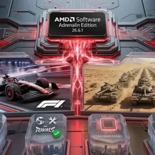 AMD Confirma Suporte Oficial para F1 25 e World of Tanks: HEAT com Driver 26.6.1