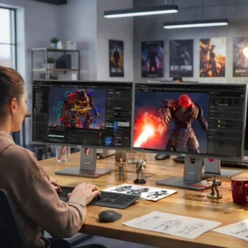 AMD e Lenovo desvendam o segredo do ThinkStation P4: uma máquina de jogos de elite!