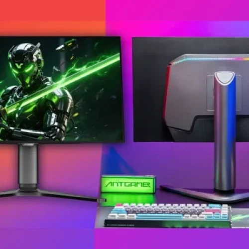 ANTGAMER revela seu monitor gamer QHD WOLED mais brutal! 480 Hz e DP 2.1