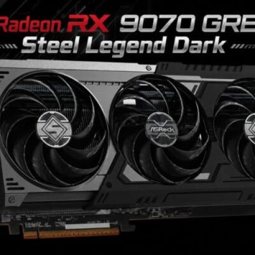 ASRock Revela Segredo: Radeon RX 9070 GRE Steel Legend Dark é Um Monstro em Disfarce!