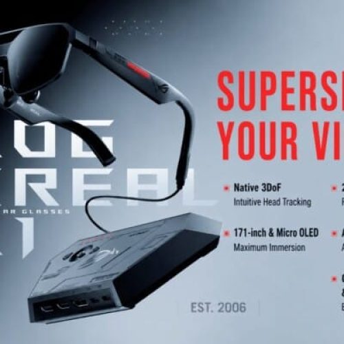 ASUS Revoluciona o Mundo do Gaming com Oculos de Realidade Aumentada ROG XREAL R1