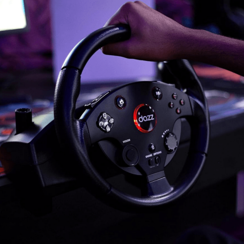Combo Volante e Pedal Dazz com 22% de Desconto