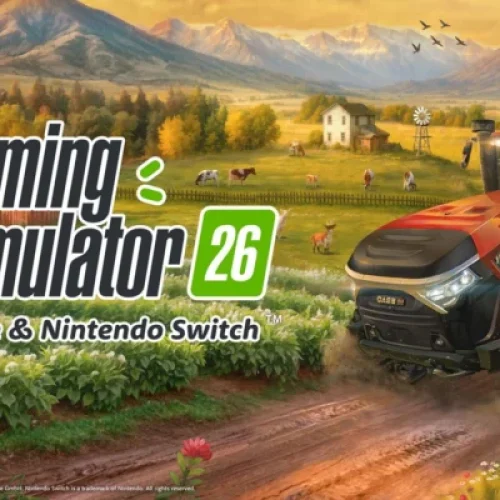 Descubra o Farming Simulator 26 em Nintendo Switch e Celulares!