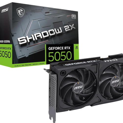 Descubra o Seu Novo Upgrade: MSI GeForce RTX 5050 Shadow 2X OC 8GB