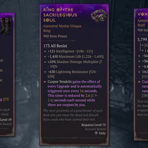 Diablo 4: Mudança Radical em Mythic Uniques Abala Fãs